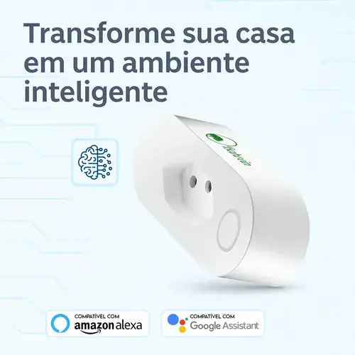 Tomada Inteligente Wi Fi 16a Bivolt Smart Plug Com Monitor De Consumo Compatível Com Alexa - Miniatura 7