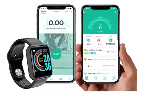 Relógio Smartwatch D20 Digital Inteligente - Miniatura 4
