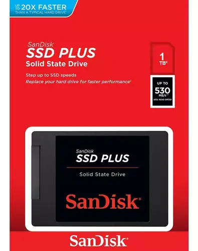 SSD 1TB Sata 3.0 6 GB/s Interno SanDisk Plus - Miniatura 5