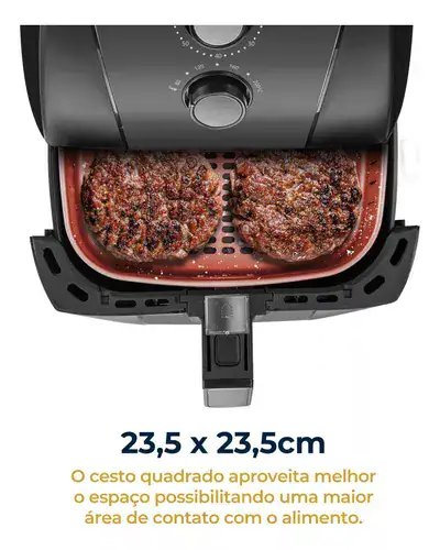 Air Fryer Britânia 5,5l Antiaderente Redstone 1500w Bfr50 - Miniatura 8
