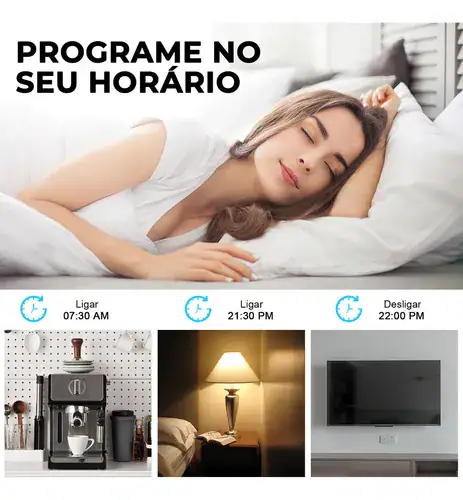 Tomada Inteligente Wifi 20A Pino Grosso Ekaza Medidor De Consumo Smart Alexa - Miniatura 6