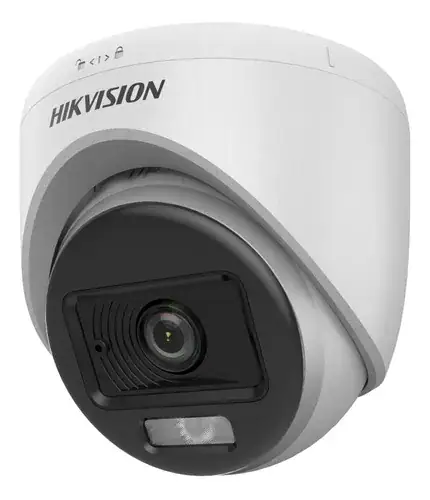 Câmera Tvi Hikvision DS-2ce70df0t-LPFS Colorvu 2mp 1080p Cor branca - Miniatura 3