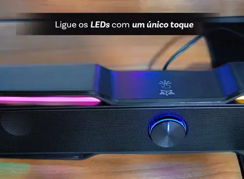 Soundbar Caixa De Som Usb P2 Adamantiun Kurt S11a - Miniatura 3