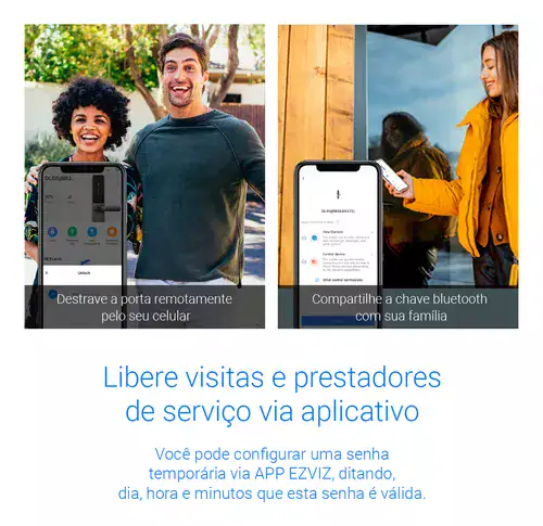 Fechadura Digital Inteligente EZVIZ DL05 - Miniatura 4