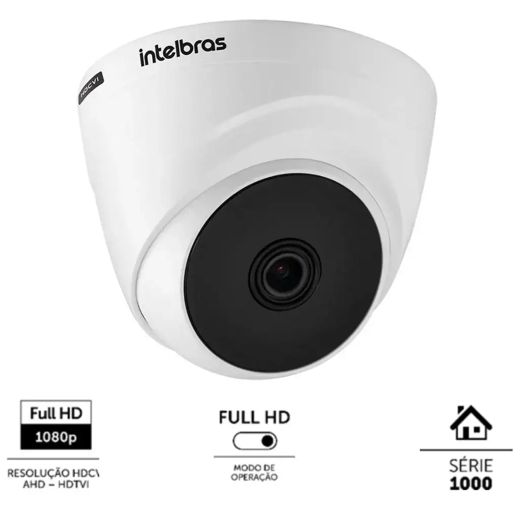 Câmera Dome Intelbras VHL 1220 D HDCVI Lite 2 MP Full HD 1080p - Miniatura 4