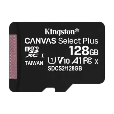 Cartão de memória Kingston microSD de 128GB Canvas Select Plus - Miniatura 3