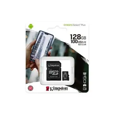 Cartão de memória Kingston microSD de 128GB Canvas Select Plus - Miniatura 2