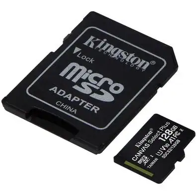 Cartão de memória Kingston microSD de 128GB Canvas Select Plus - Miniatura 4