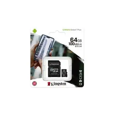 Cartão de memória Kingston microSD de 64GB Canvas Select Plus - Miniatura 4