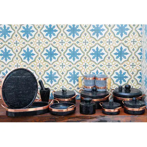 Jogo de Panelas Pedra Sabão Premium Exclusivo 11 peças - Miniatura 10