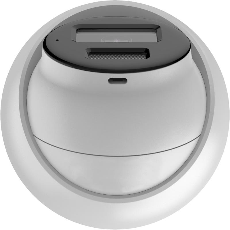 Camera Ip Poe 2mp Microfon 30m Ds-2cd1321g2-liu2.8 Hikvision Cor Branco - Miniatura 3