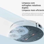 Xiaomi S20+ Plus Robô Aspirador Bivolt Branco 110V/220V - Miniatura 8