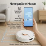 Robô Aspirador De Pó Inteligente Xiaomi Vacuum S20 Branco - Miniatura 3