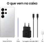 Celular Samsung Galaxy S25 Ultra 5g, 256gb, 12gb, Câm. Quád. - Titânio Azul - Miniatura 2