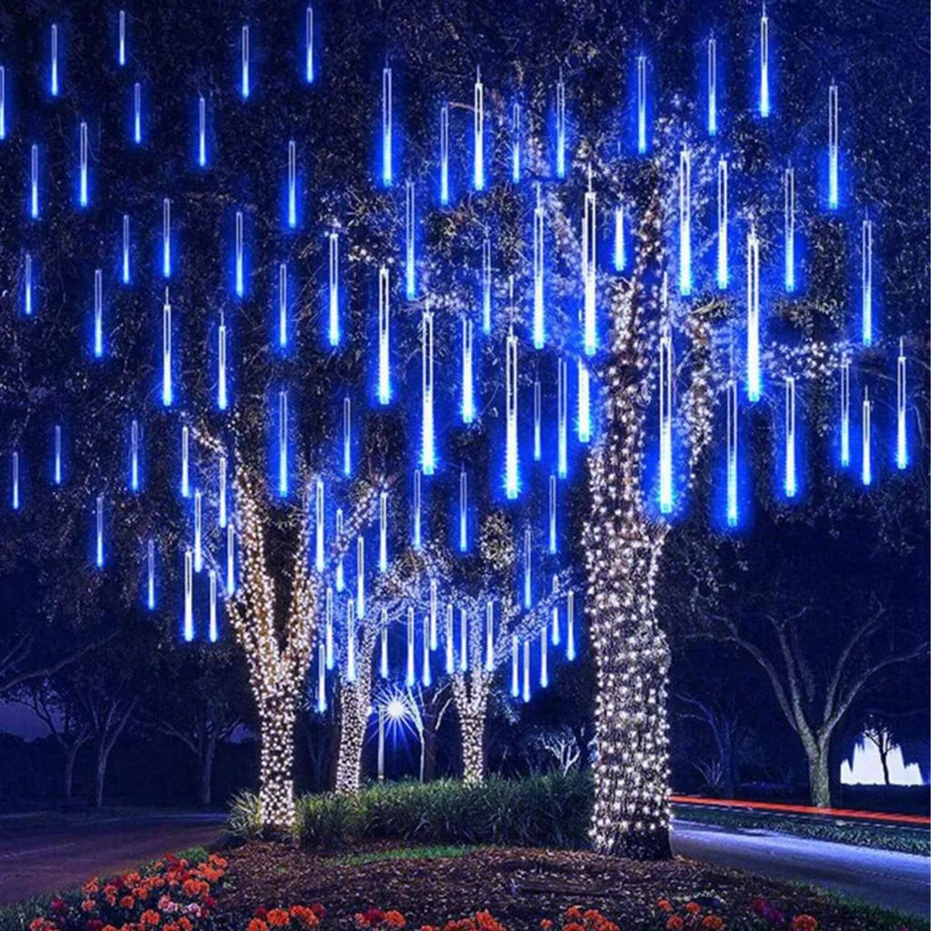 Chuva de led infinita decoração de natal-Bivolt