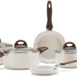 Brinox - Jogo de Panelas Antiaderente Ceramic Life 6 Peças Smart Plus - Vanilla - Miniatura 1