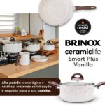 Brinox - Jogo de Panelas Antiaderente Ceramic Life 6 Peças Smart Plus - Vanilla - Miniatura 4